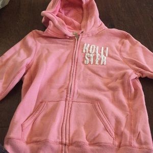 Pink Hollister jacket